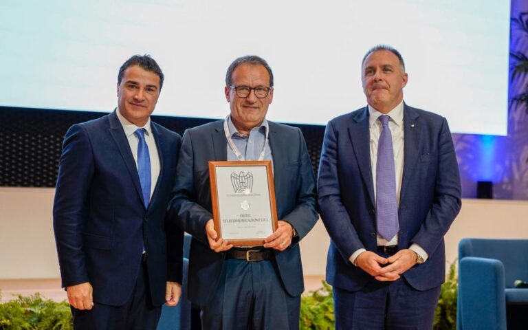 Eritel 25 anni premiata a confndustria