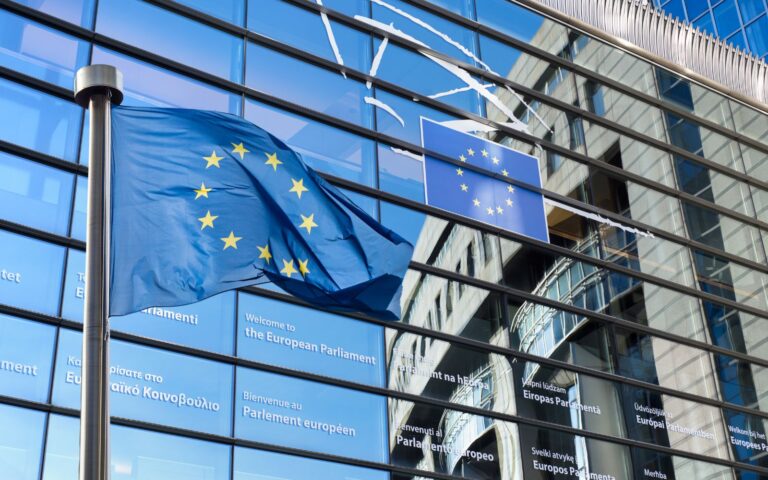 esterno de parlamento europeo