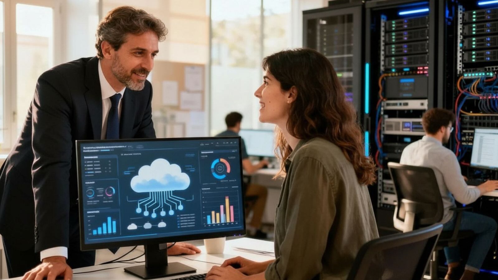 Voucher 150 milioni – Web ufficio di azienda tecnologica