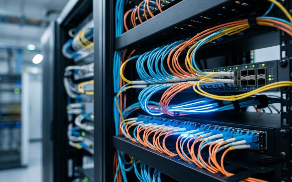 Rack dati in un data center