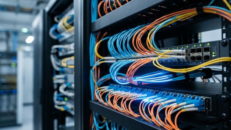 Rack dati in un data center